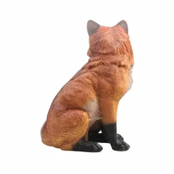 FARMWOOD ANIMALS - Renard réaliste en résine assis t2