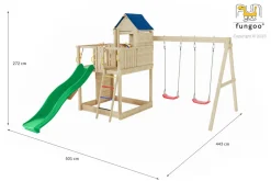 FUNGOO - Aire de jeux treehouse