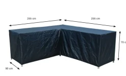 GARDEN IMPRESSIONS - Housse en l pour salon d'extérieur coverit - 255/255x90xh70 cm