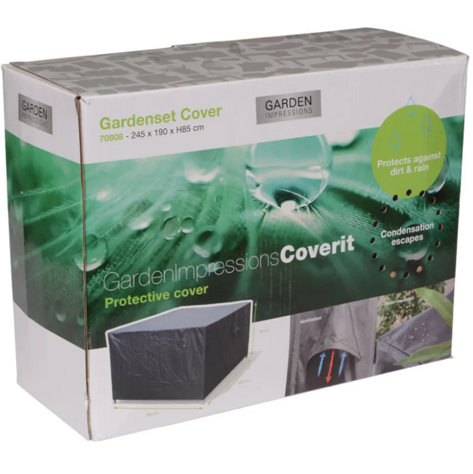 GARDEN IMPRESSIONS - Housse coverit mob.de jardin 245 x 190 x h 85 - garden impressions