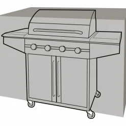 GARLAND - Housse de protection barbecue rectangulaire 165 cm de long