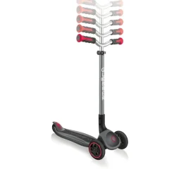 GLOBBER - Globber - trottinette évolutive enfant master - noir rouge