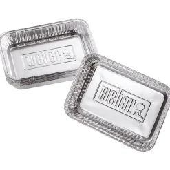 GÉNÉRIQUE - Barquettes aluminium 19 x 12,7cm - lot de 10