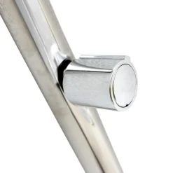 GRE POOLS - Douche de jardin en acier inoxydable avec lave-pied