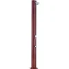 GRE POOLS - Douche solaire aluminium carrée aspect bois 32 litres