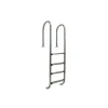 GRE POOLS - Echelle murale inox pour piscine enterrée, 4 marches 1,50m