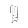 GRE POOLS - Echelle murale inox pour piscine enterrée, 3 marches 1,20m