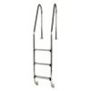 GRE POOLS - Echelle standard inox pour piscine enterrée, 3 marches 1,20m