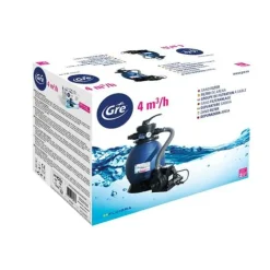GRE POOLS - Groupe de filtration 4m3/h sans pré-filtre