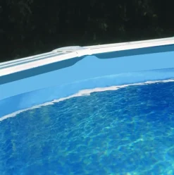 GRE POOLS - Liner 0,40 bleu uni piscine ovale 10m x 5,5m x 1,32m