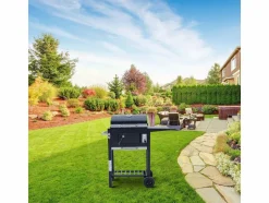 HABITAT ET JARDIN - Barbecue charbon de bois "vicomte" - 92.5 x 46 x 123 cm