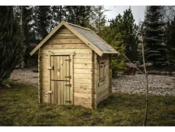 HABITAT ET JARDIN - Maisonnette en bois "sophie" - 120 x 120 x 159 cm