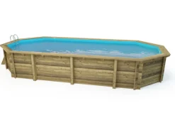 HABITAT ET JARDIN - Piscine bois 