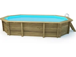HABITAT ET JARDIN - Piscine bois 