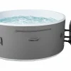 HABITAT ET JARDIN - Spa semi rigide " venise" - 5 places - blanc/gris