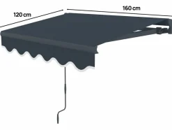 HABITAT ET JARDIN - Store banne en aluminium 