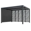 HABRITA - Habrita pergola bioclimatique 10.80m² gris anthracite - per36m30rbi