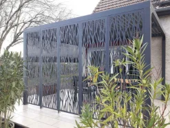 HABRITA - Habrita pergola bioclimatique 10.80m² gris anthracite - per36m30rbi