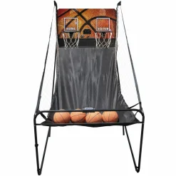 HAPPY GARDEN - Jeu de basket-ball arcade pliante double panier