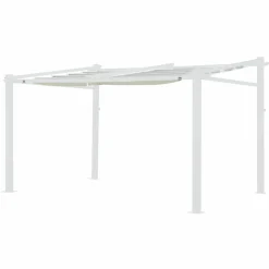 HAPPY GARDEN - Toile pour pergola murale 3 × 4m fréjus beige