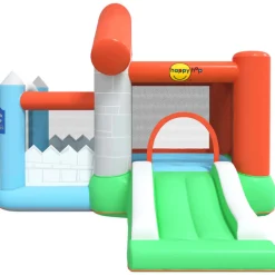 HAPPY HOP - Château gonflable avec toboggan 272x257x220 cm pvc