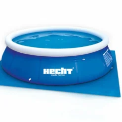 HECHT - H 016123 tapis de sol bâche de piscine robuste mesurant 309x309cm pour une plus longue durée de vie de votre piscine