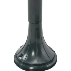 HELLOSHOP26 - Lampadaire de jardin e27 120 cm aluminium foncé vert