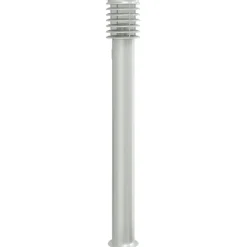 HELLOSHOP26 - Lampadaire d'extérieur et sortie argenté 110 cm acier inoxydable argent