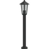 HELLOSHOP26 - Lampadaire d'extérieur 80 cm acier inoxydable noir