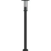 HELLOSHOP26 - Lampadaire d'extérieur 100 cm acier inoxydable noir