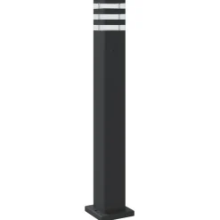 HELLOSHOP26 - Lampadaire d'extérieur 80 cm aluminium noir