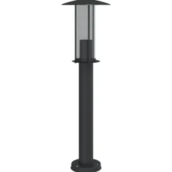 HELLOSHOP26 - Lampadaire d'extérieur 60 cm acier inoxydable noir