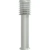 HELLOSHOP26 - Lampadaire d'extérieur argenté 60 cm acier inoxydable argent
