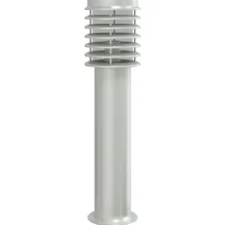 HELLOSHOP26 - Lampadaire d'extérieur argenté 60 cm acier inoxydable argent