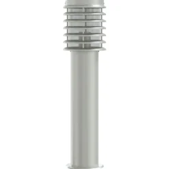 HELLOSHOP26 - Lampadaire d'extérieur argenté 60 cm acier inoxydable argent