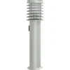 HELLOSHOP26 - Lampadaire d'extérieur et sortie argenté 60 cm acier inoxydable argent