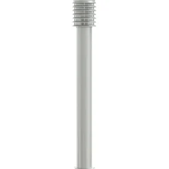 HELLOSHOP26 - Lampadaire d'extérieur argenté 110 cm acier inoxydable argent