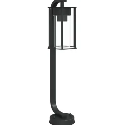 HELLOSHOP26 - Lampadaire d'extérieur 60 cm acier inoxydable noir