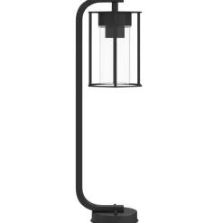 HELLOSHOP26 - Lampadaire d'extérieur 60 cm acier inoxydable noir