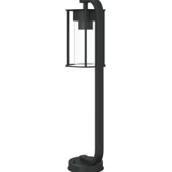HELLOSHOP26 - Lampadaire d'extérieur 60 cm acier inoxydable noir