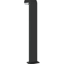 HELLOSHOP26 - Lampadaires d'extérieur 3 pcs aluminium moulé sous pression noir