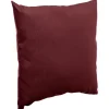HESPÉRIDE - Coussin déco d'extérieur korai bordeaux 40x40 cm