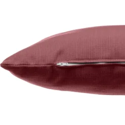 HESPÉRIDE - Coussin déco d'extérieur korai bordeaux 40x40 cm