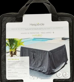 HESPÉRIDE - Housse de protection "hambo" pour table carrée s 105x105x80cm en polyester