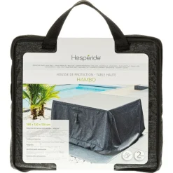 HESPÉRIDE - Housse de protection "hambo" pour table haute 180x120x120cm en polyester
