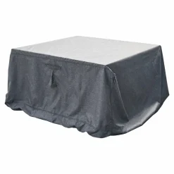HESPÉRIDE - Housse de table rectangulaire m - 225 x 125 x 80 cm - gris foncé