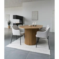 HOUSE NORDIC - Tableau mural relief contemporain toile blanche 60 x 90 cm