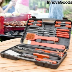 INNOVAGOODS - Mallette pour barbecues (18 pièces)