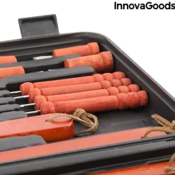 INNOVAGOODS - Mallette pour barbecues (18 pièces)