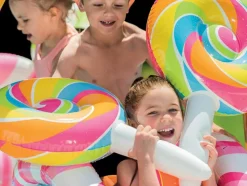 INTEX - Aire de jeux gonflable royaume des bonbons